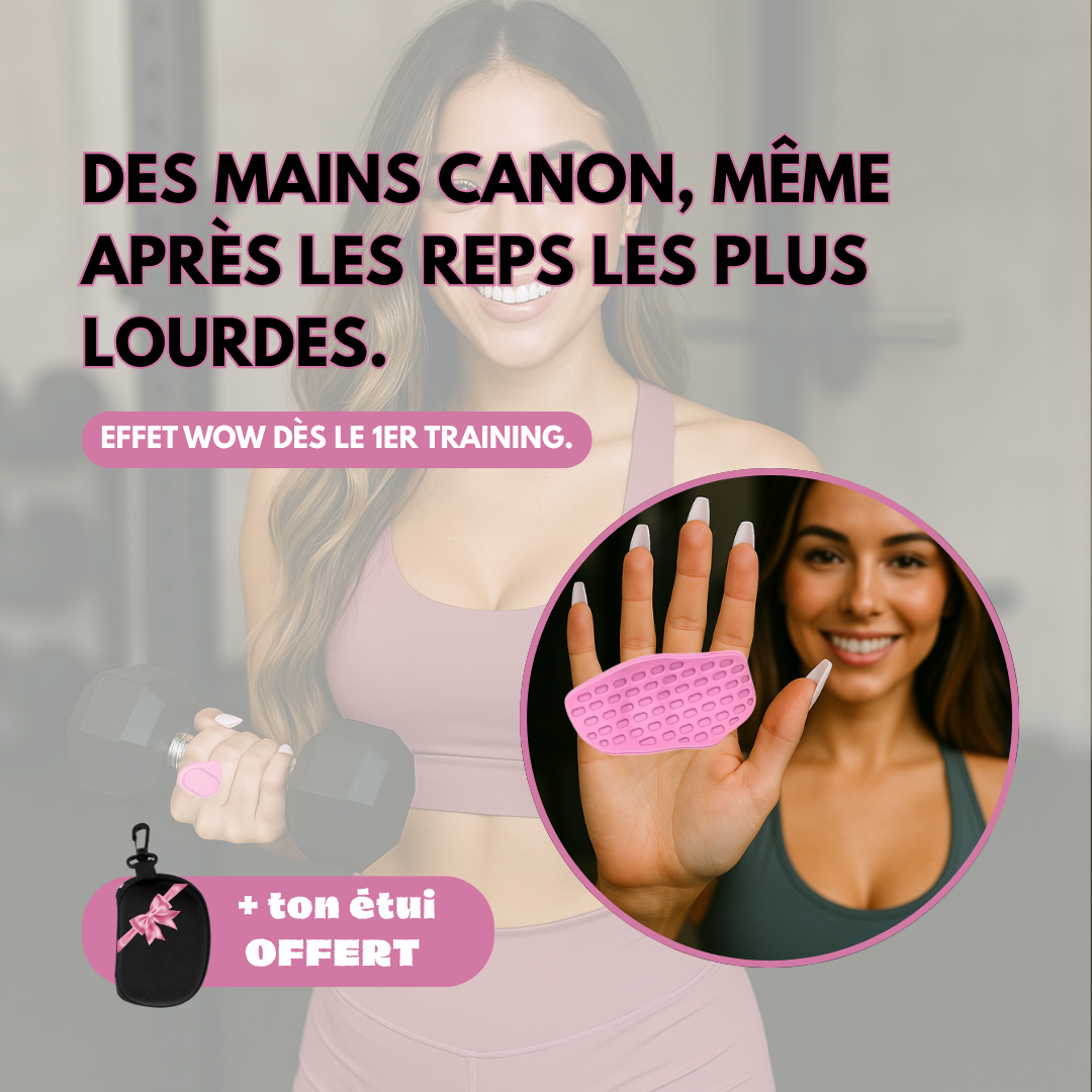 StrongGrip™ - Soulève lourd, garde tes mains douces.